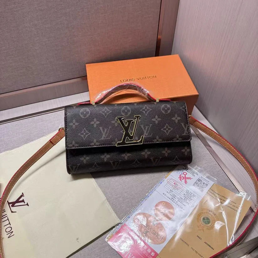 Luxe Texture Leather Handbag
