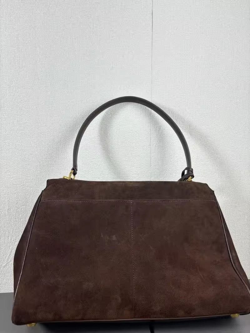 Chic Handmade Suede Bag