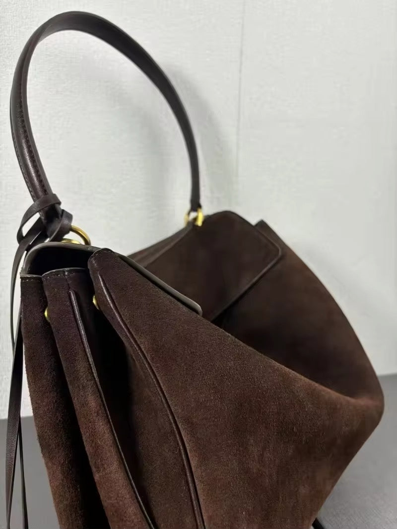 Chic Handmade Suede Bag