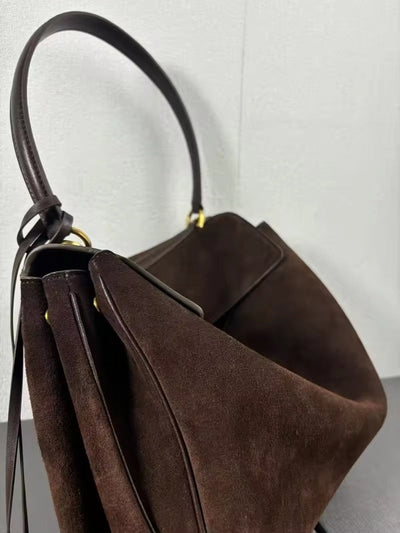 Chic Handmade Suede Bag