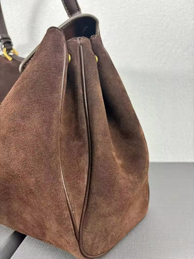 Chic Handmade Suede Bag