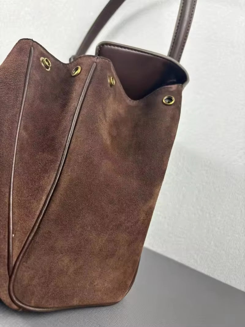 Chic Handmade Suede Bag