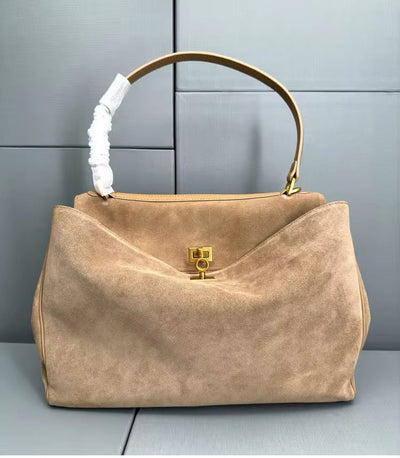 Chic Handmade Suede Bag