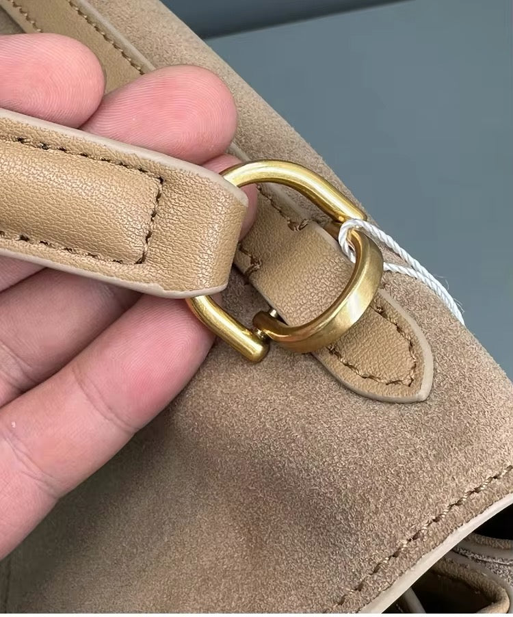 Chic Handmade Suede Bag