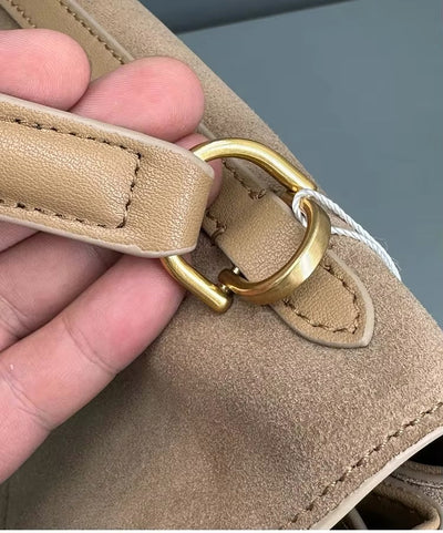 Chic Handmade Suede Bag