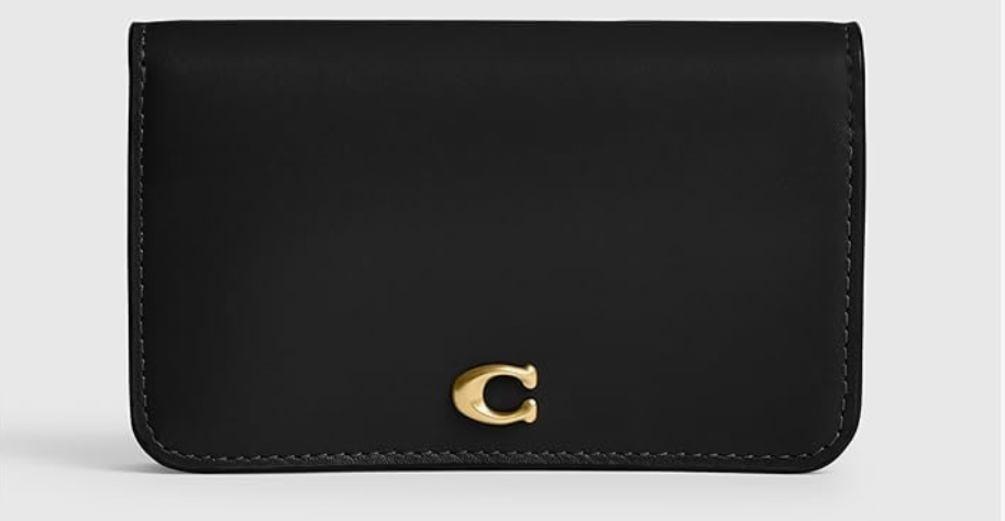 ✨ COACH® Essential Slim Card Wallet – Timeless Fall Elegance | Now on a Major Sale!