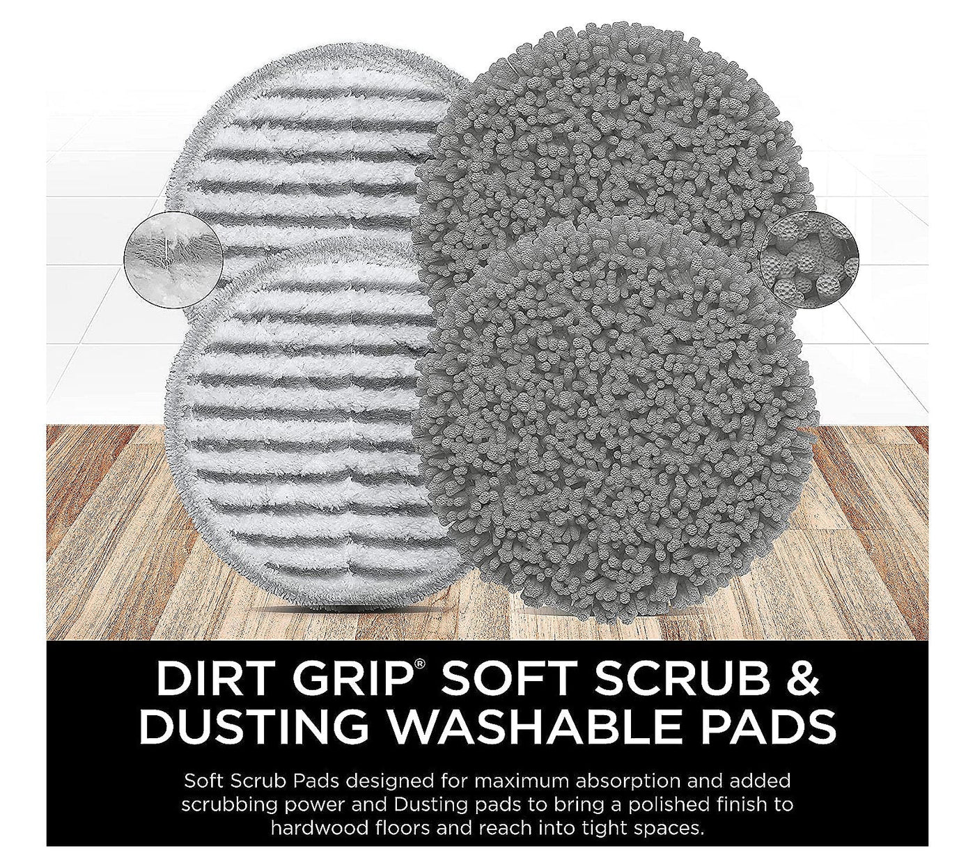 Shark® Steam & Scrub Cleaning Pads – Pack of 8