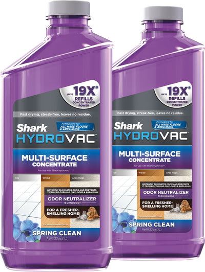Shark® SteamMop Multi-Surface Concentrate Cleaner, Spring Clean Scent, 2 count