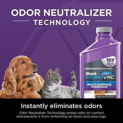 Shark® SteamMop Multi-Surface Concentrate Cleaner, Spring Clean Scent, 2 count